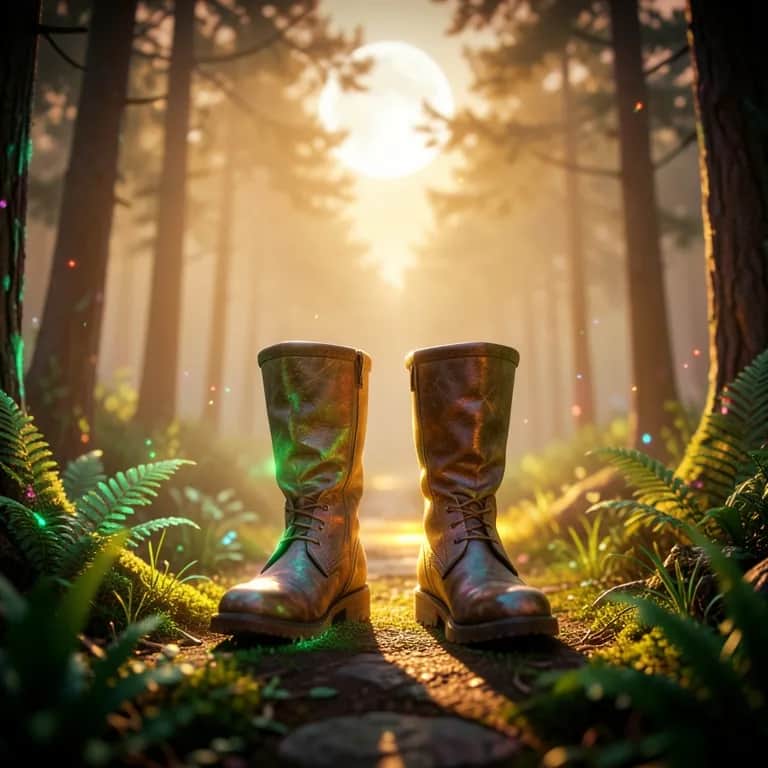 Midnight on my boots