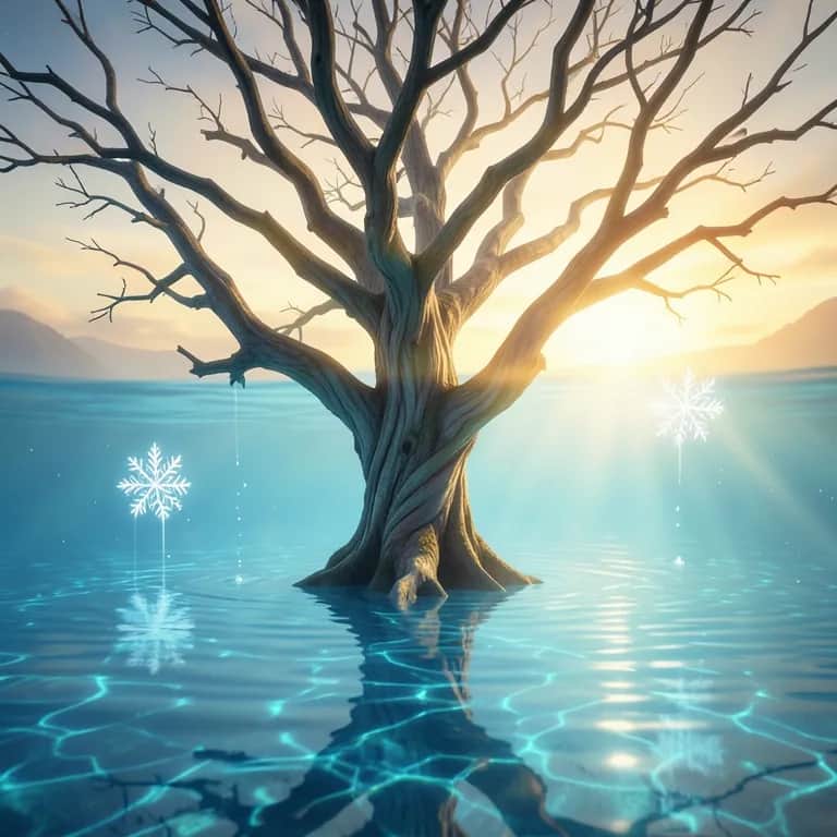 Blue Lagoon at Midnight