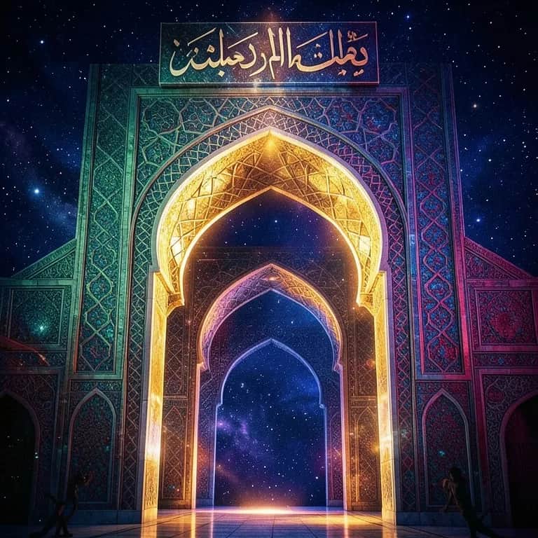 على بابك