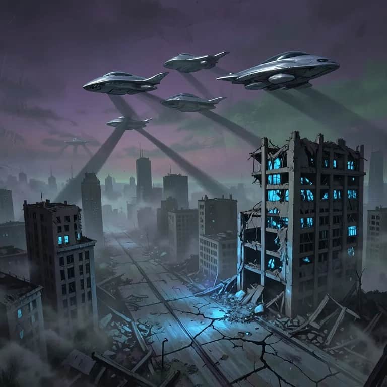 Red Sky Visitors