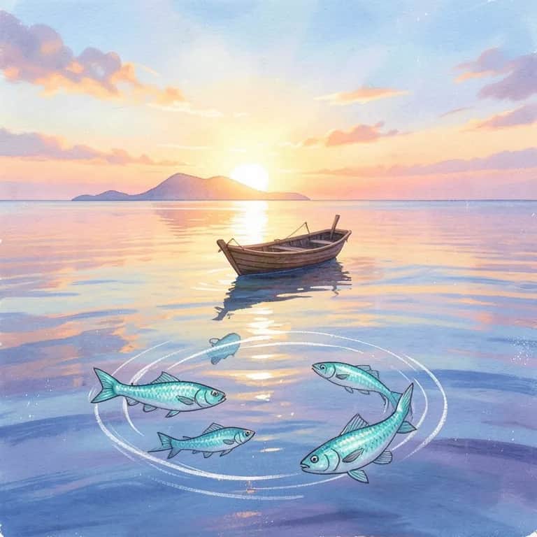 Vier Herzen im Aquarium