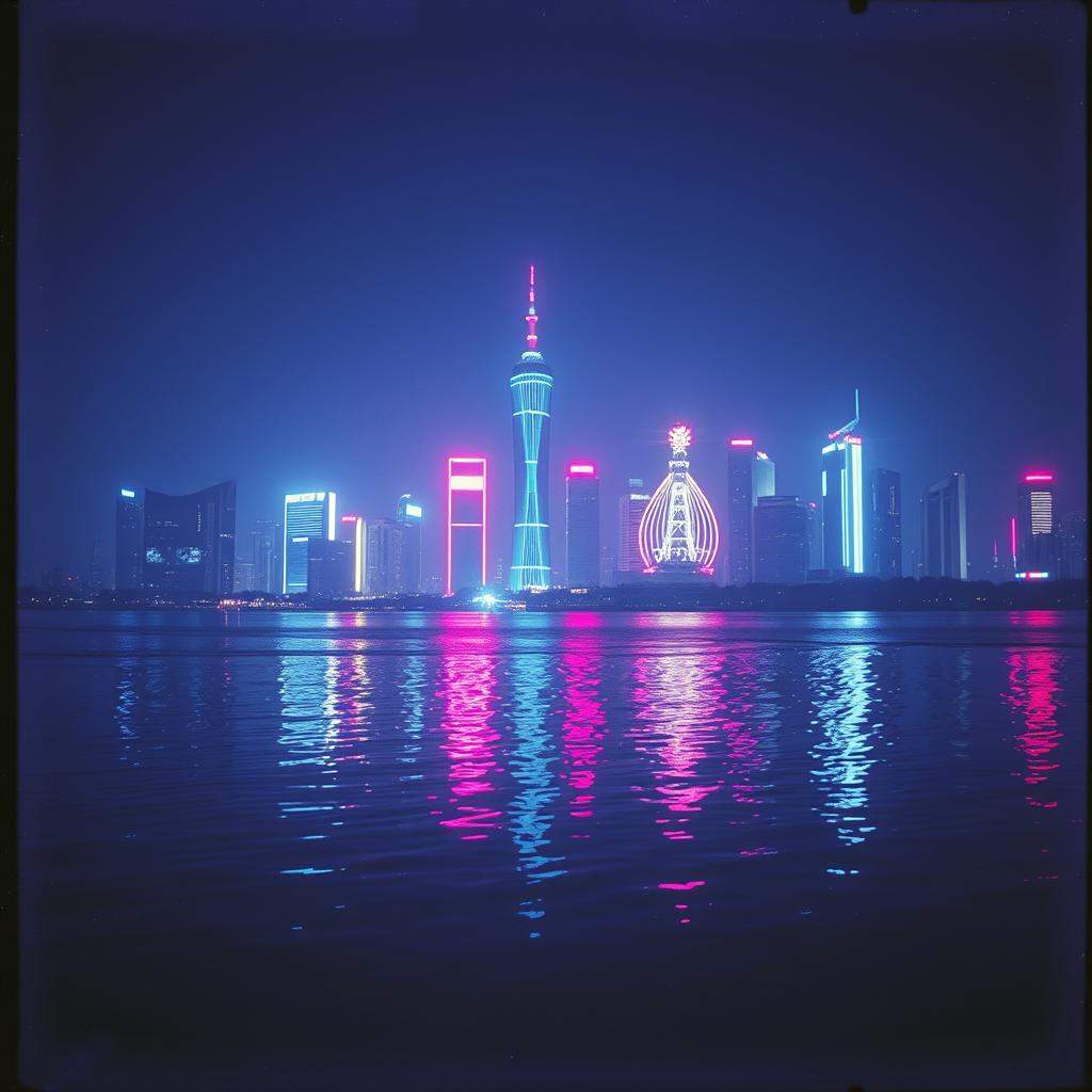Reflections in Neon