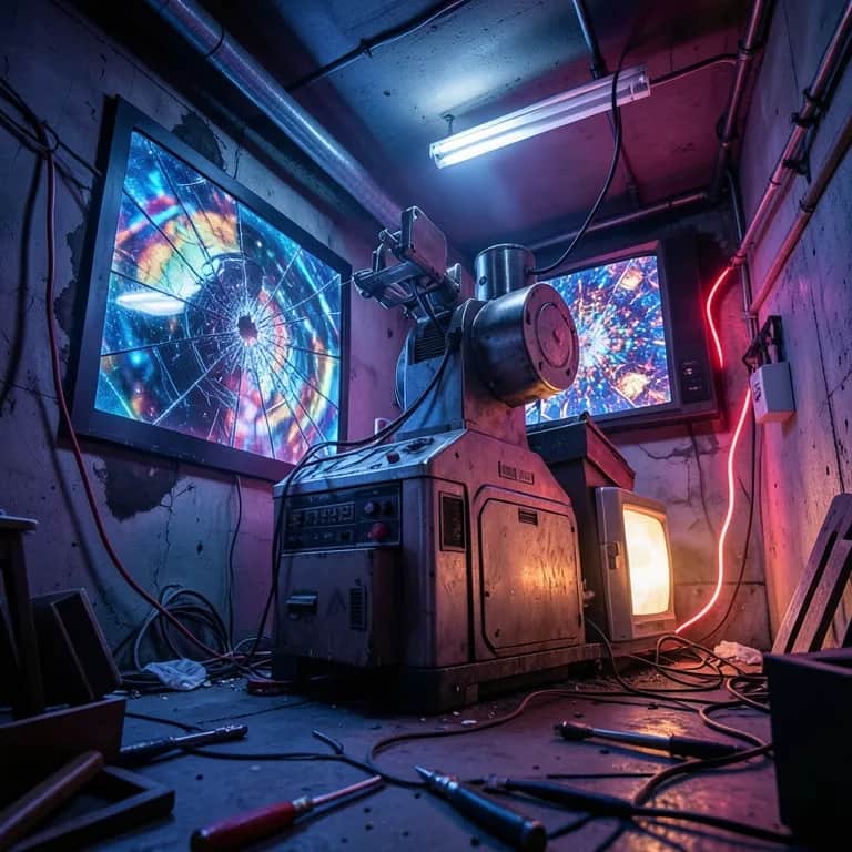 Nachbar Klaus und sein Apparat