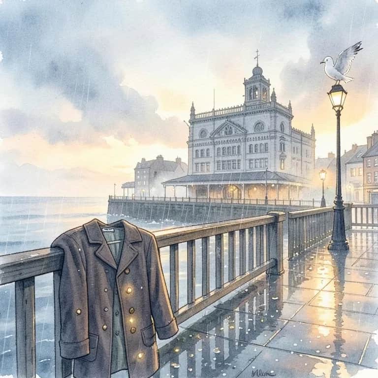 Rain on Brighton Pier