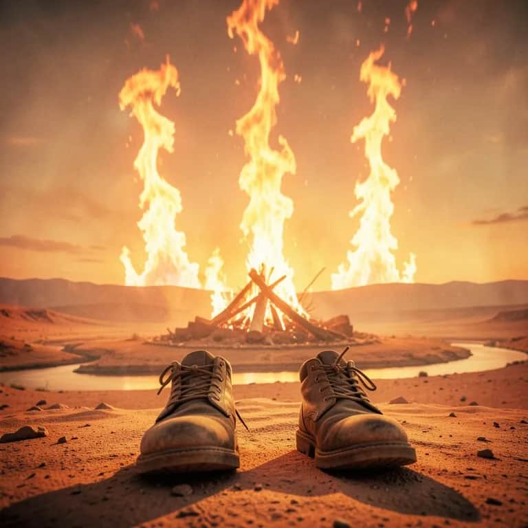 If fire falls down from heaven