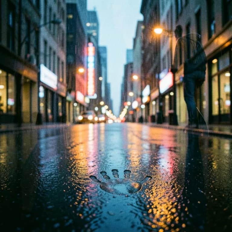 Standing in the rain
