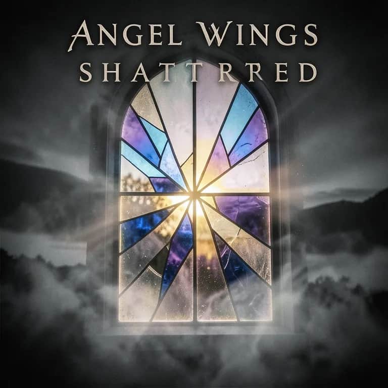 Angel wings shattered