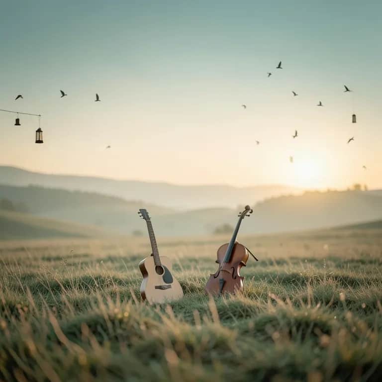 Wide Wind Over Green Hills