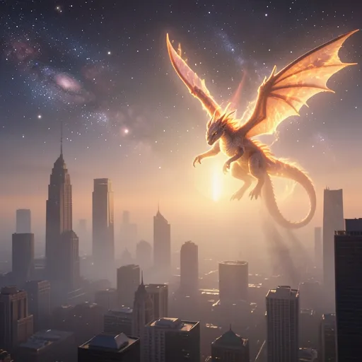 Dragon Over the City