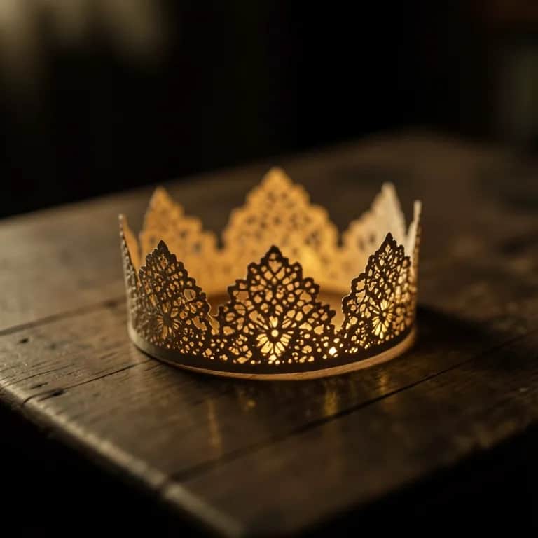 paper crown.