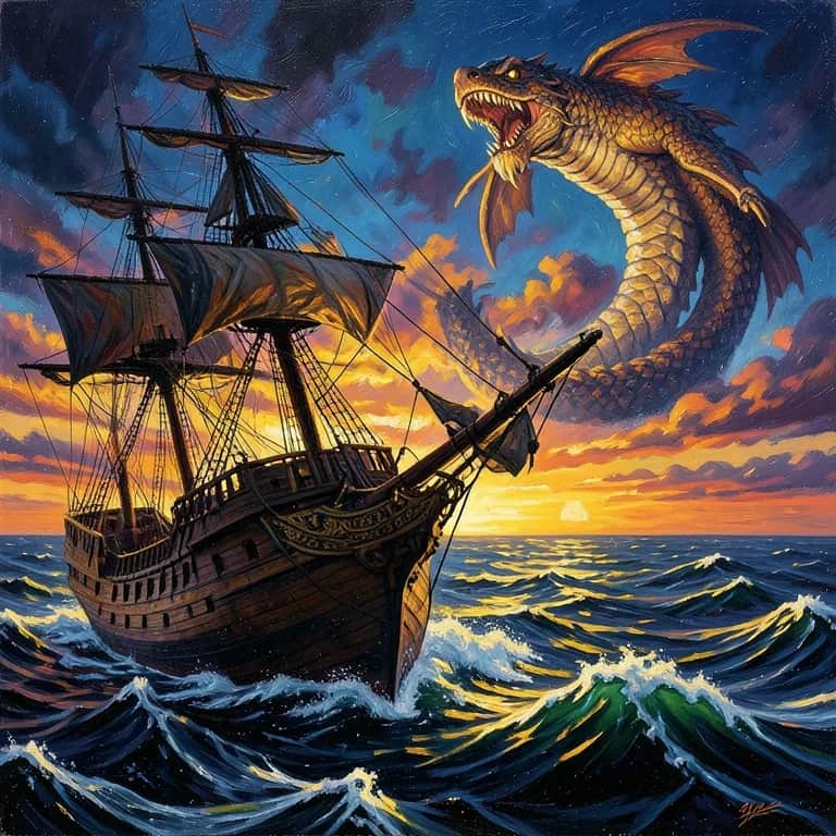 Kraken At Dawn