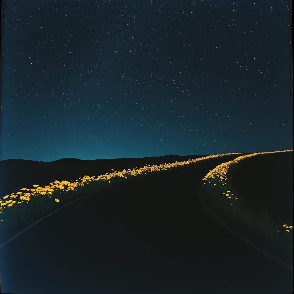 Winding rural roads