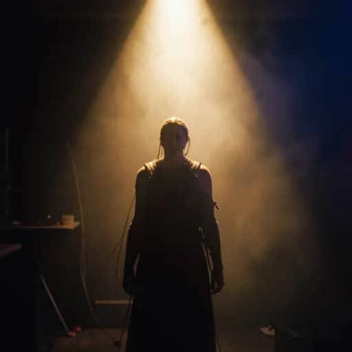 Girl Inside the Glass Box