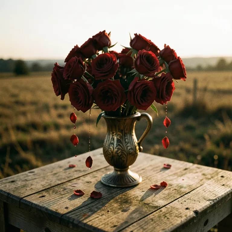 Flowers On The Porch