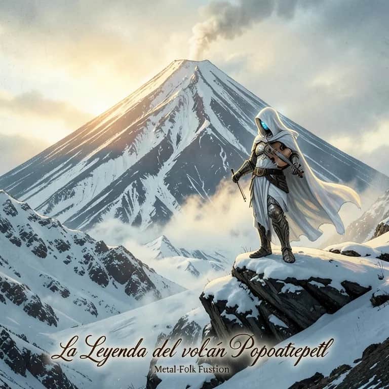 La Leyenda del volcán Popocatepetl