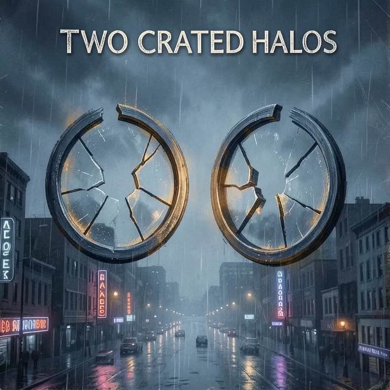 Two Cracked Halos