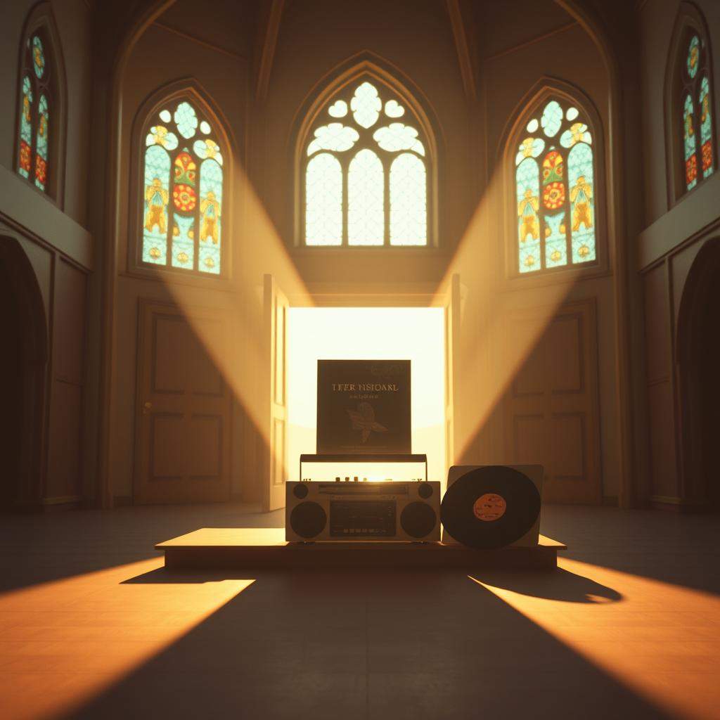 In God's house