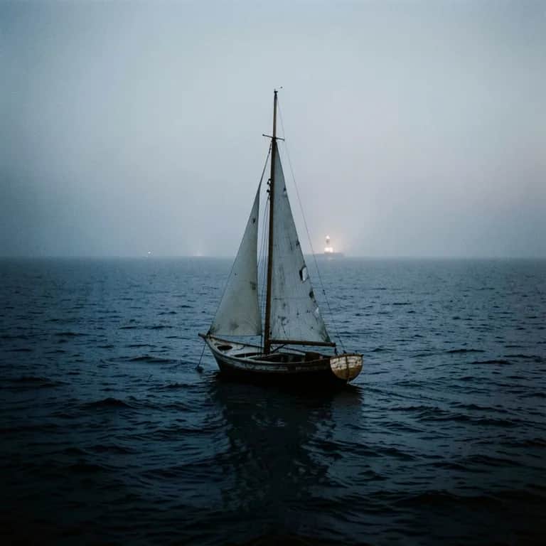 Boat With No Lighthouse