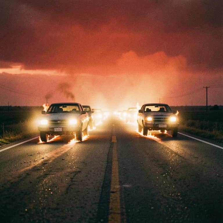 Ghost Convoy in the Sky