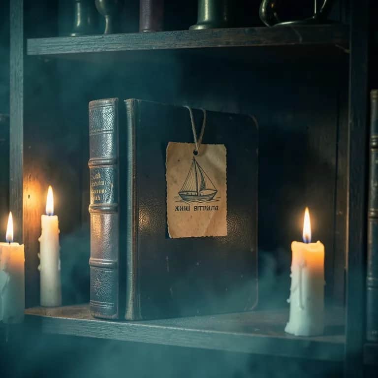 На полиці є книга де його закладка