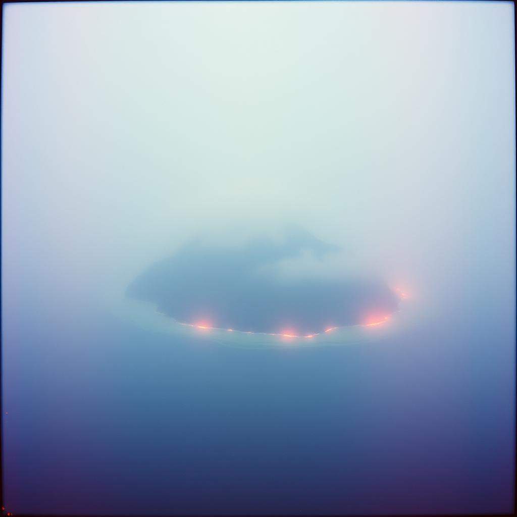Misty island