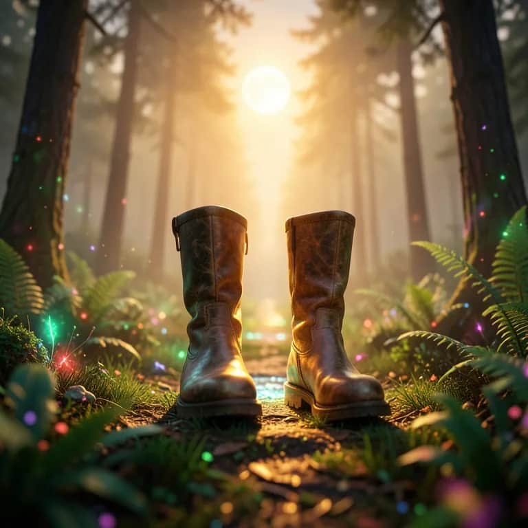 Midnight on my boots