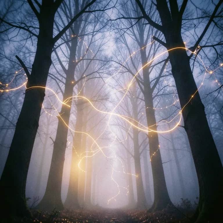 Gedanke aus Licht