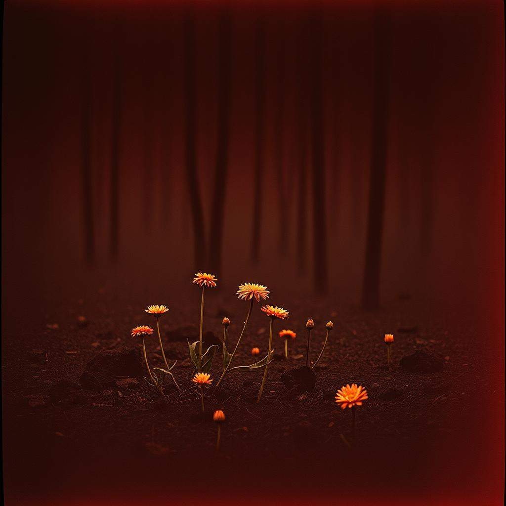 Ashes in bloom