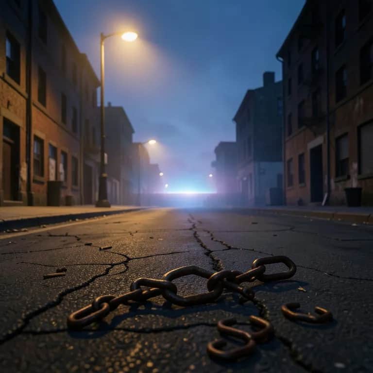 The light shines where the darkness once was