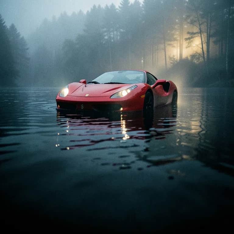 Kırmızı Ferrari