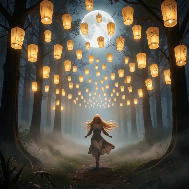 Lanterns At The Window