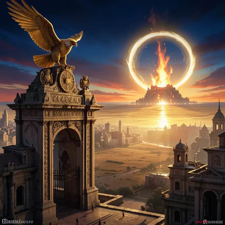 Dua Empayar di Ufuk Senja”