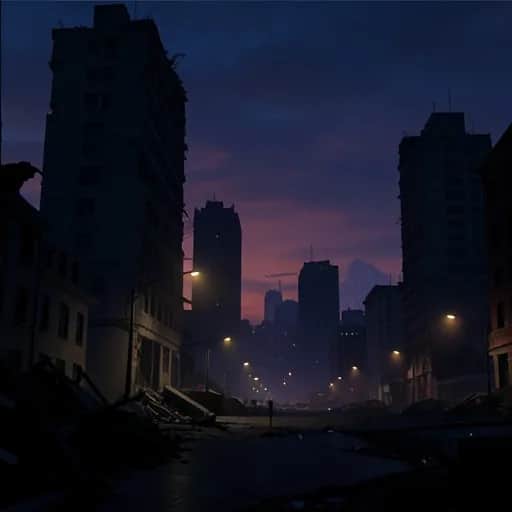 Midnight Static Crown