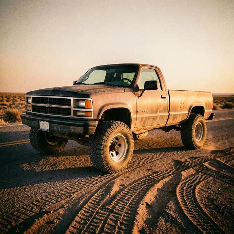 ’97 Chevy in the Red Dirt