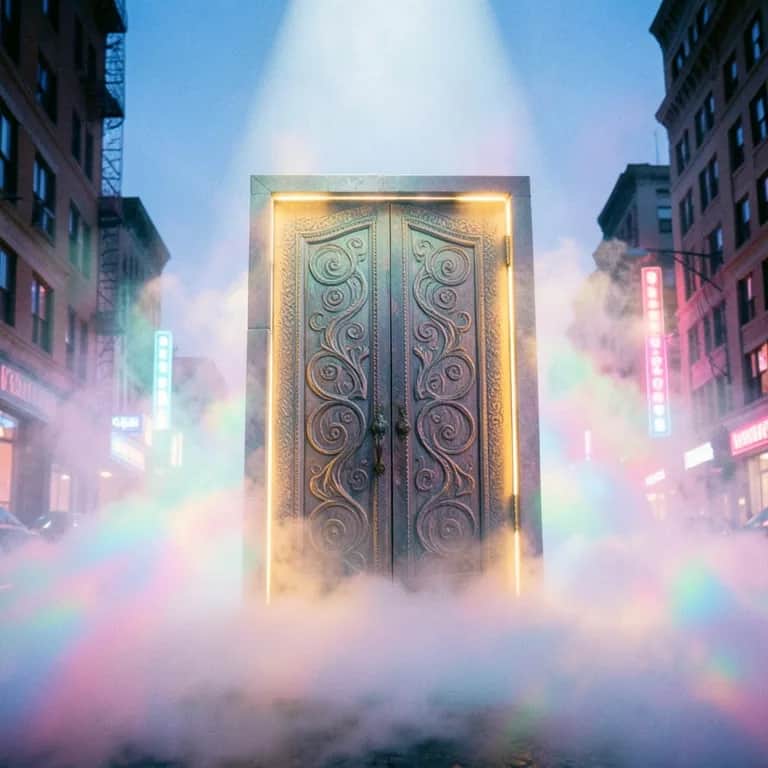 Half Open Door