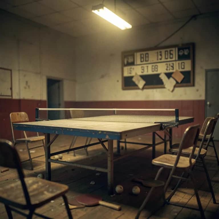 Paddles in the Hallway