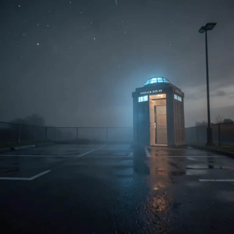 TARDIS im Orbit