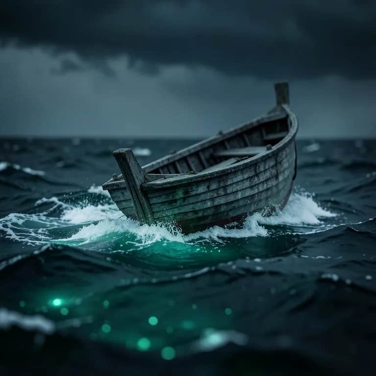 Drowning in the sea I created