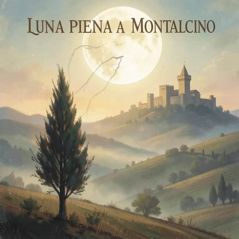 Luna piena a montalcino