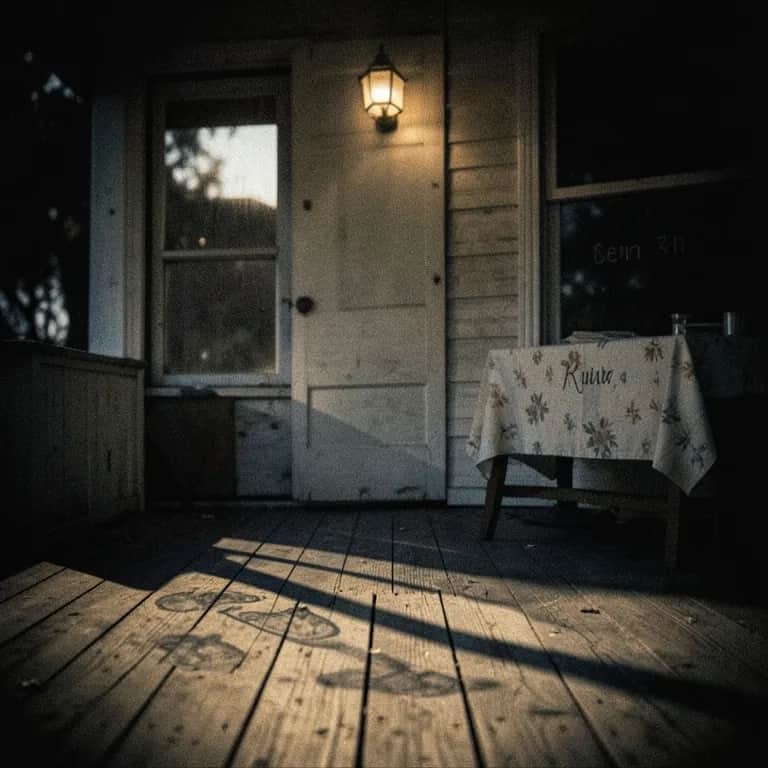 PORCH LIGHT STILL ON