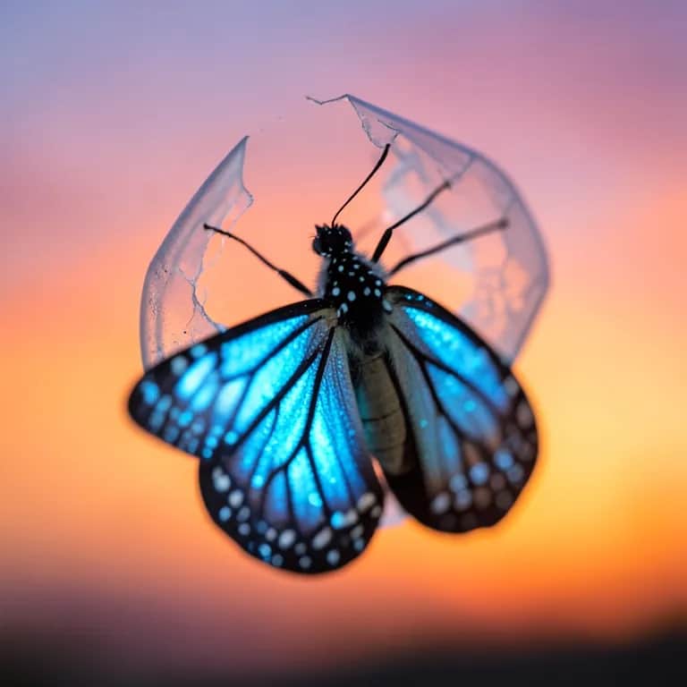 Butterfly in Reverse