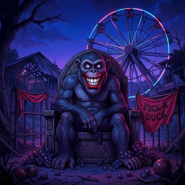 Midnight at the Cursed Zoo