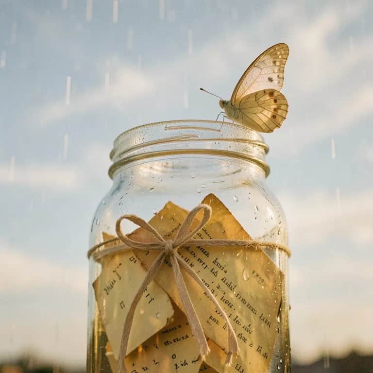 Butterflies in the Rain