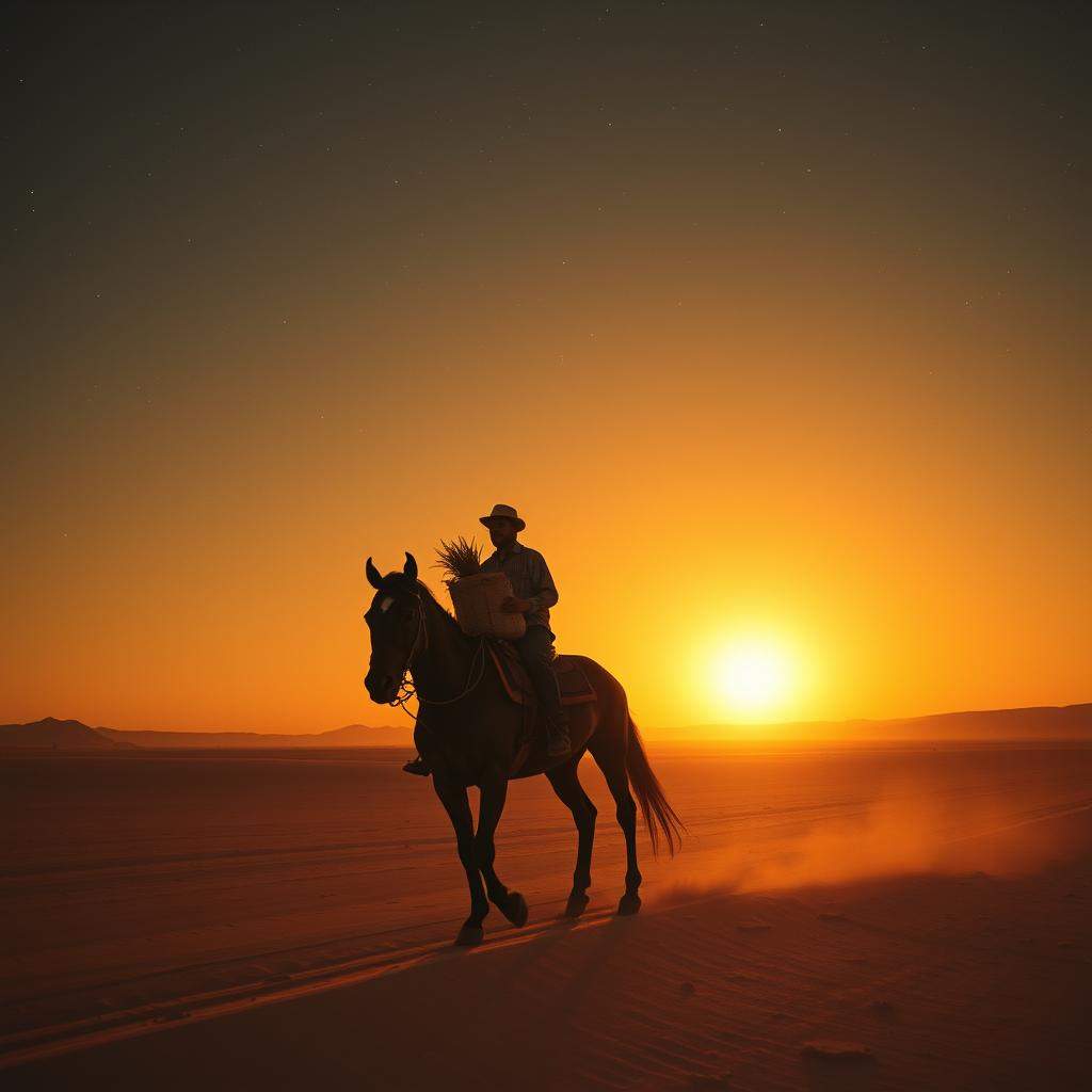 El jinete y su caballo