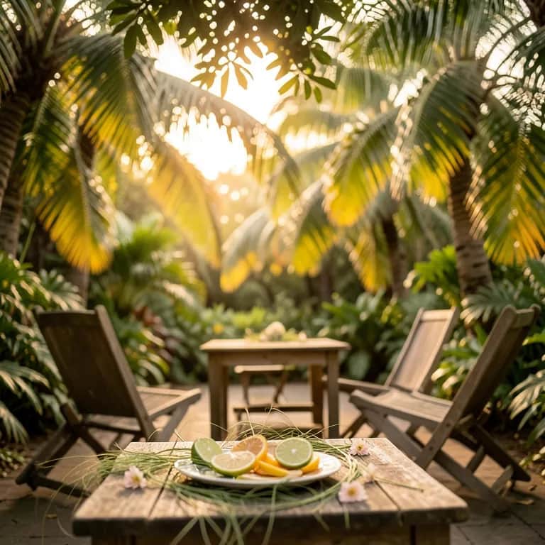 Patio Breeze & Lime Trees