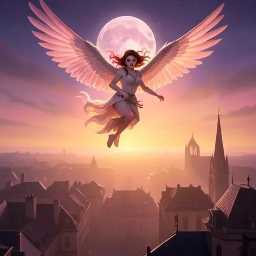 Wings in the Moonlight