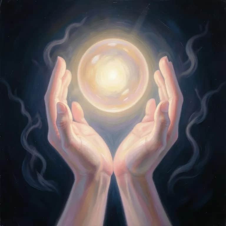 STANDING IN MY HANDS