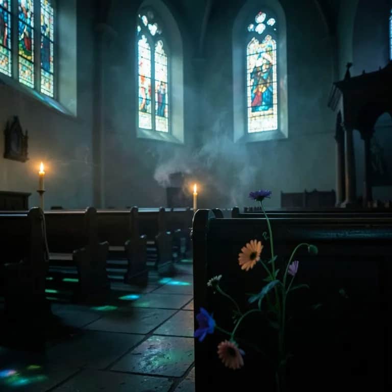 Asientos Vacíos En La Iglesia