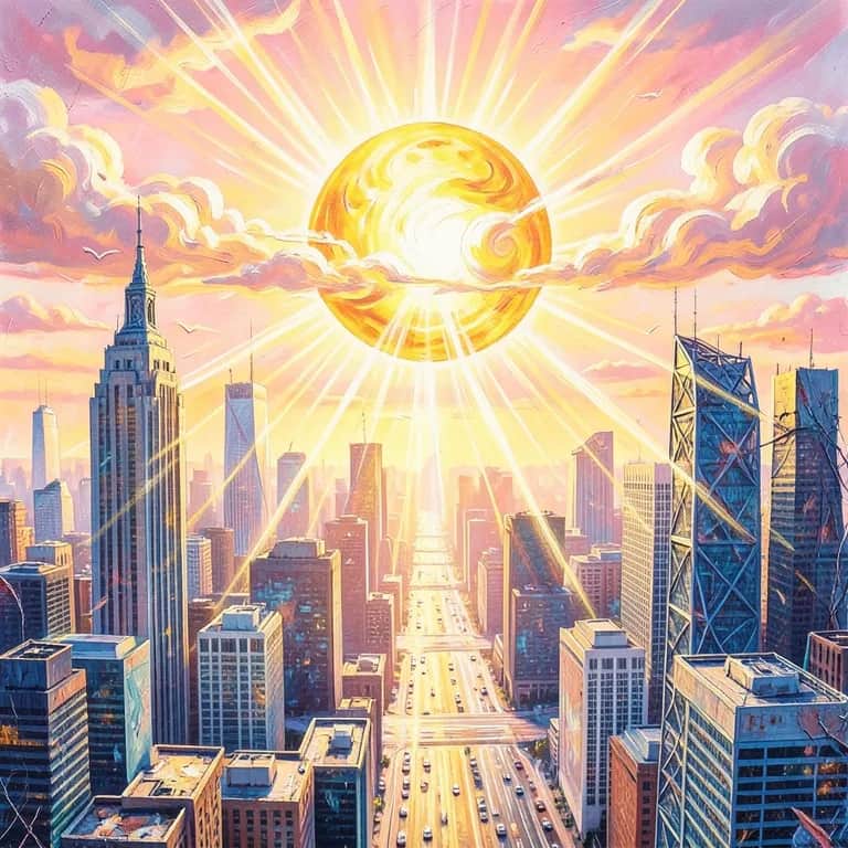 Le soleil donne la joie