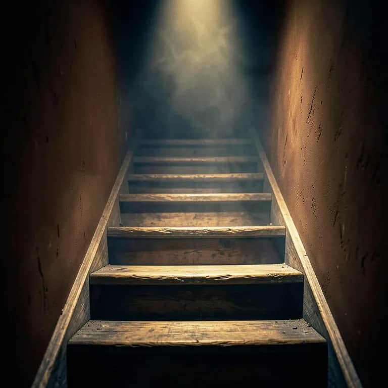 Staircase in the Dark